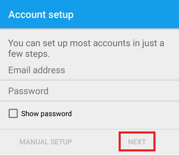Account Setup