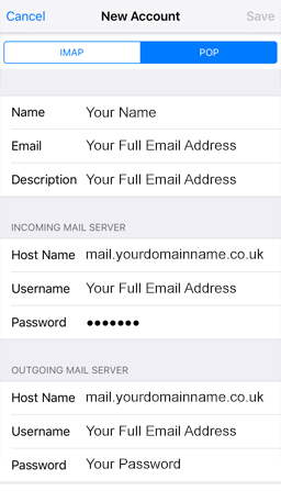 Configure Server Settings