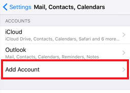 Add Account
