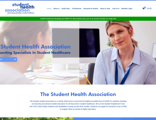 Web Design For Student Health Association